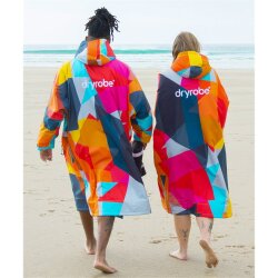 Dryrobe Advance Longsleeve Storm Robe Abstract