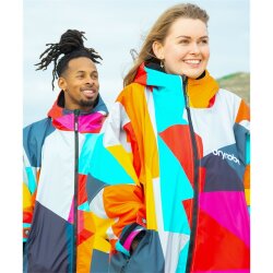 Dryrobe Advance Longsleeve Storm Robe Abstract