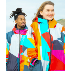 Dryrobe Advance Longsleeve Storm Robe Abstract