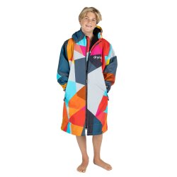 Dryrobe Kids Advance Longsleeve Storm Robe Abstract