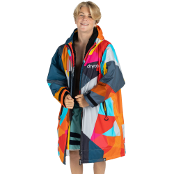 Dryrobe Kids Advance Longsleeve Storm Robe Abstract