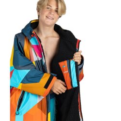 Dryrobe Kids Advance Longsleeve Storm Robe Abstract