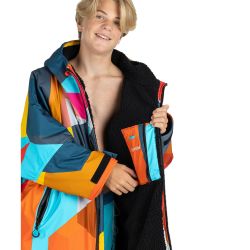 Dryrobe Kids Advance Longsleeve Storm Robe Abstract