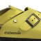 Cubanas Maria 100 Closed Sandale Yellow