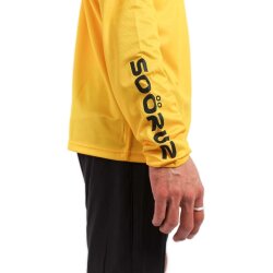 Soöruz M Sun Protect Tee LS Hood Mantas Yellow