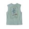 Patagonia Ws  Clean Climb Roots Boxy Organic Top Thermal Blue