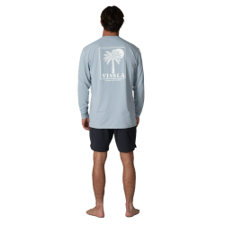 Vissla Pro Comp LS Lycra Stone Blue