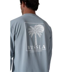 Vissla Pro Comp LS Lycra Stone Blue