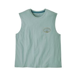 Patagonia Ws  Clean Climb Roots Boxy Organic Top Thermal Blue L