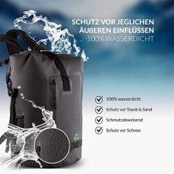 Big Ding Drybag 35L mit Wasserdichter Handytasche