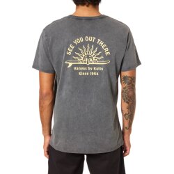Katin Sunny Tee Black Sand Wash L