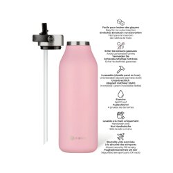 Les Artistes Paris Isothermische Flasche 2.0 1,5L Magnolia
