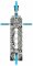 Core CL1 Mini Stunt Scooter Chrome Teal