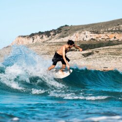 Skimboard SkimOne EPS Epoxy Bambus CLOVER 49 Orang