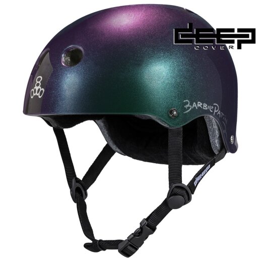 Triple 8 Barbie Patin Deep Cover Skatehelm Chameleon