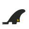 FCS 2 Otis Carey Twin Fin +1 Fins Black
