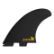 FCS 2 Otis Carey Twin Fin +1 Fins Black