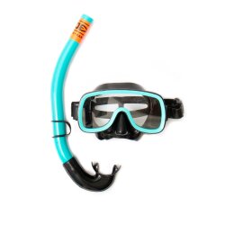 Ocean & Earth Free Dive Maske und Schnorchel Aqua