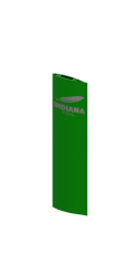 Indiana Foil Alu Mast 50 cm