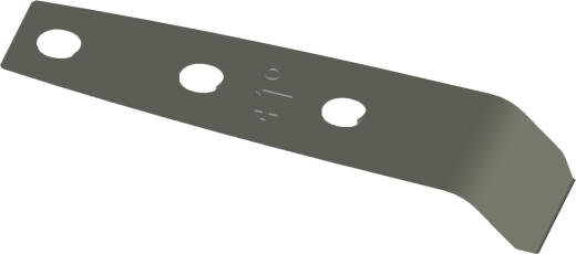 Indiana Foil HP Alu Front Wing Shim 1 Degree