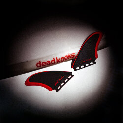 Deflow Twin Fin Set Dead Kooks Utopia Keel Fins