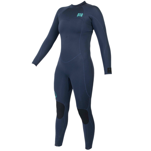 Soöruz Womens Fly+ 4/3 BZ Frauen Neoprenanzug Organic Oysterprene Navy
