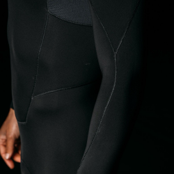 Soöruz Fighter Chestzip 4/3 Neoprenanzug Organic Oysterprene Black