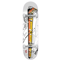 InpeddoTokyo Train Skatenoard Mid Size Complete 8.25
