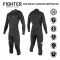 Soöruz Fighter 3/2 Semidry LS Cut FZ Neoprenanzug Black