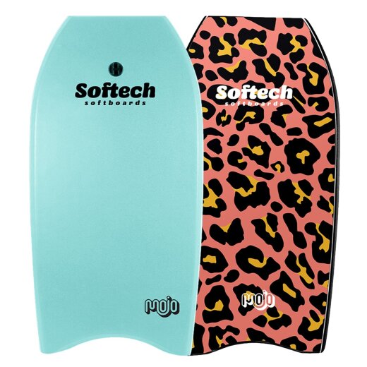 Softech Mojo Bodyboard 45" Seafoam Leopard