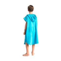 Robie Original  Short Sleeve Poncho Blue Atoll Junior