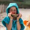 Robie Original  Short Sleeve Poncho Blue Atoll Junior
