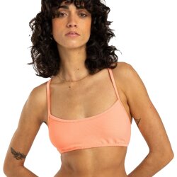 Billabong Bikini Tanlines Lace Up Peach Tart