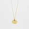 Jewelberry Kette Coral Leaf vergoldet