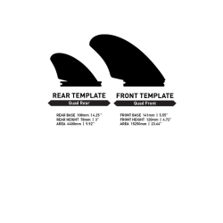 Firewire Machado Seaside Quad Fins