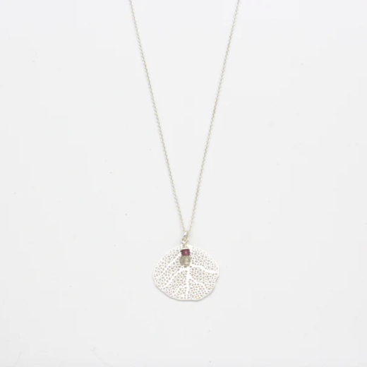 Jewelberry Kette Coral Leaf Silber
