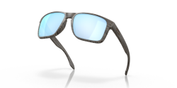 Oakley Holbrook XL Sonnenbrille Woodgrain Prizm Deep Water Polarized