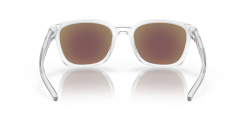 Oakley Ojector Sonnenbrille Polished Clear Prizm Sapphire
