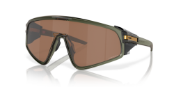 Oakley Latch Panel Sonnenbrille Olive Ink Prizm Tungsten