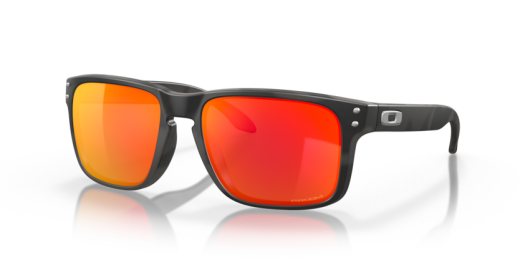 Oakley Holbrook Sonnenbrille Matte Black Camo Prizm Ruby