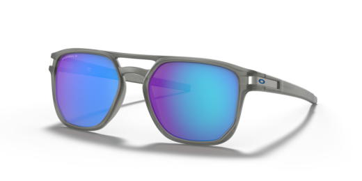 Oakley Latch Beta Sonnenbrille Matte Grey Ink Prizm Sapphier