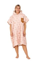 After Essentials Poncho Artist Series Juliette Wine