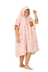 After Essentials Poncho Artist Series Juliette Wine
