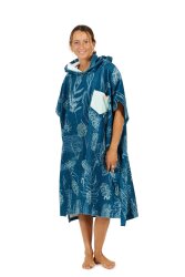 After Essentials Poncho Seaweed Abyss