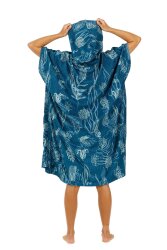 After Essentials Poncho Seaweed Abyss