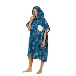 After Essentials Poncho Seaweed Abyss