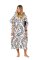 After Essentials Tech Poncho Pocket Feather Leaves
