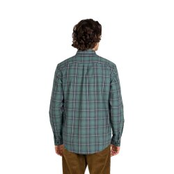 Reell Alvar Check Shirt Green/Black/White