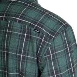 Reell Alvar Check Shirt Green/Black/White