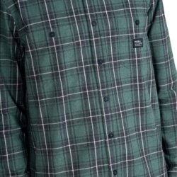 Reell Alvar Check Shirt Green/Black/White